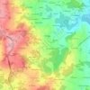 Topografische kaart Osedo, hoogte, reliëf