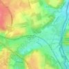 Topografische kaart Eygelshoven, hoogte, reliëf