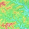 Topografische kaart Gemeinde Altenmarkt an der Triesting, hoogte, reliëf