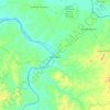 Topografische kaart Araguatins, hoogte, reliëf