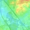 Topografische kaart 45770, hoogte, reliëf