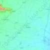 Topografische kaart Sivakasi, hoogte, reliëf