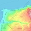 Topografische kaart Aïn Benian, hoogte, reliëf