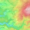 Topografische kaart Hillscheid, hoogte, reliëf
