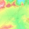 Topografische kaart El Ma Labiodh, hoogte, reliëf