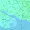 Topografische kaart 五接镇, hoogte, reliëf