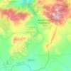 Topografische kaart Bordj El Emir Abdelkader, hoogte, reliëf