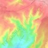Topografische kaart Rimboval, hoogte, reliëf