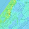Topografische kaart Wassenaar, hoogte, reliëf