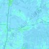 Topografische kaart Almkerk, hoogte, reliëf
