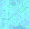 Topografische kaart Chesapeake Forest, hoogte, reliëf