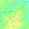 Topografische kaart Riacho Seco, hoogte, reliëf