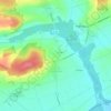 Topografische kaart Sigy, hoogte, reliëf