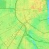 Topografische kaart Neustadt/Süd, hoogte, reliëf