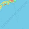 Topografische kaart 东京都/東京都, hoogte, reliëf