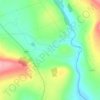 Topografische kaart Craan, hoogte, reliëf