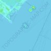 Topografische kaart Liberty Island, hoogte, reliëf