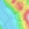 Topografische kaart Gemeinde Bruck am Ziller, hoogte, reliëf