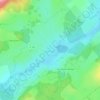 Topografische kaart Narbief, hoogte, reliëf
