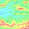 Topografische kaart Maryvale, hoogte, reliëf