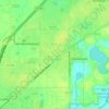 Topografische kaart Lexington, hoogte, reliëf
