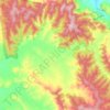 Topografische kaart Meroo, hoogte, reliëf