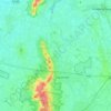 Topografische kaart Hellendoorn, hoogte, reliëf