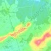 Topografische kaart Verrue, hoogte, reliëf