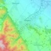 Topografische kaart Bielawa, hoogte, reliëf