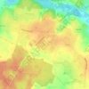 Topografische kaart Атолино, hoogte, reliëf