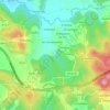 Topografische kaart Lira, hoogte, reliëf