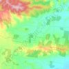 Topografische kaart Binginwarri, hoogte, reliëf