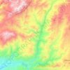 Topografische kaart Iguidi, hoogte, reliëf
