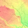 Topografische kaart Farrukhabad, hoogte, reliëf