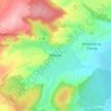Topografische kaart Meures, hoogte, reliëf