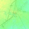 Topografische kaart Wharton, hoogte, reliëf