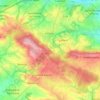 Topografische kaart Dialan sur Chaîne, hoogte, reliëf