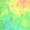 Topografische kaart Banzendorf, hoogte, reliëf