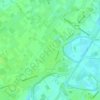 Topografische kaart Oeselgem, hoogte, reliëf