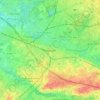 Topografische kaart 3500, hoogte, reliëf
