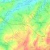 Topografische kaart 3400, hoogte, reliëf