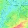 Topografische kaart Liedekerke, hoogte, reliëf
