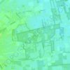 Topografische kaart Leusveld, hoogte, reliëf