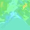 Topografische kaart Самро, hoogte, reliëf