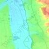 Topografische kaart Günz, hoogte, reliëf