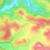Topografische kaart Zippori, hoogte, reliëf