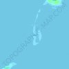 Topografische kaart Liaburan Island, hoogte, reliëf