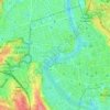 Topografische kaart Engelenburcht, hoogte, reliëf