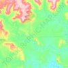 Topografische kaart Xuka, hoogte, reliëf