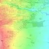 Topografische kaart SUELO DE EXPANSION PREDIO LA PISTA SECTOR OESTE 35 HECTAREAS, hoogte, reliëf